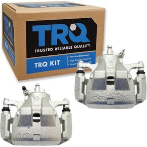 TRQ Front Brake Caliper Set Compatible with 2007-2018 Lexus ES350 2008-2018 Toyota Avalon 2007-2017 Camry