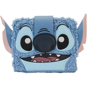 Loungefly Stitch Plush Sherpa Bifold Wallet