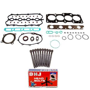 DNJ HGB802 Cylinder Head Gasket Set with Head Bolt Kit for 2005-2015 Audi, Volkswagen A3, A4, A4 Quattro 2.0L L4 16V DOHC 1984cc