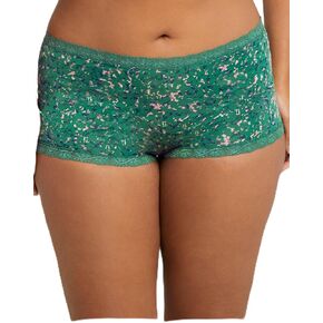 Maidenform Womens One Fab Fit Microfiber and Lace Boyshort, 6