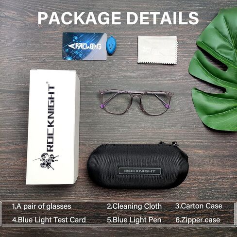 نظارات ROCKNIGHT Fashion Blue Light للنساء Bluelight Blocker الهاتف شاشة الألعاب نظارات الكمبيوتر in Kuwait
