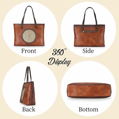 Women Tote Bags Shoulder Purse Ladies Handle Shoulder Handbags Vintage Embossed in Saudi Arabia