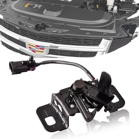 Hood Latch Compatible for Cadillac Escalade Chevrolet Suburban Tahoe 2015-2018 Replacement Hood Lock 84355610 in Saudi Arabia