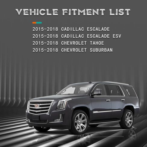 Hood Latch Compatible for Cadillac Escalade Chevrolet Suburban Tahoe 2015-2018 Replacement Hood Lock 84355610 in Saudi Arabia