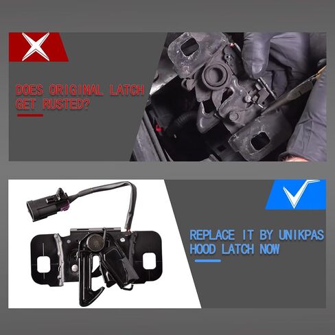Hood Latch Compatible for Cadillac Escalade Chevrolet Suburban Tahoe 2015-2018 Replacement Hood Lock 84355610 in Saudi Arabia