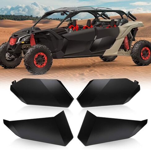 KEMIMOTO X3 Aluminum Lower Half Door Panel Inserts, kemimoto X3 Door Panels compatible with Can Am Maverick X3 Max XRS XDS 2017 2018 2019 2020 2021 2022 2023 2024 in Saudi Arabia