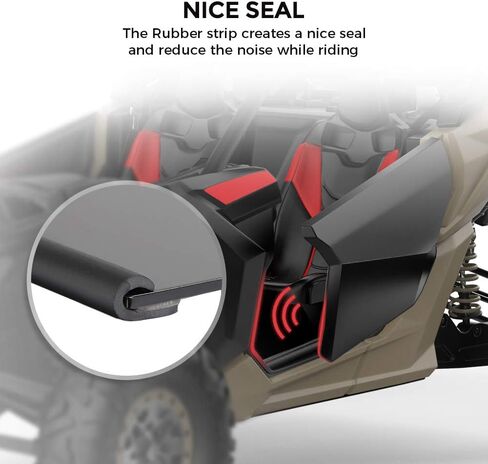 KEMIMOTO X3 Aluminum Lower Half Door Panel Inserts, kemimoto X3 Door Panels compatible with Can Am Maverick X3 Max XRS XDS 2017 2018 2019 2020 2021 2022 2023 2024 in Saudi Arabia