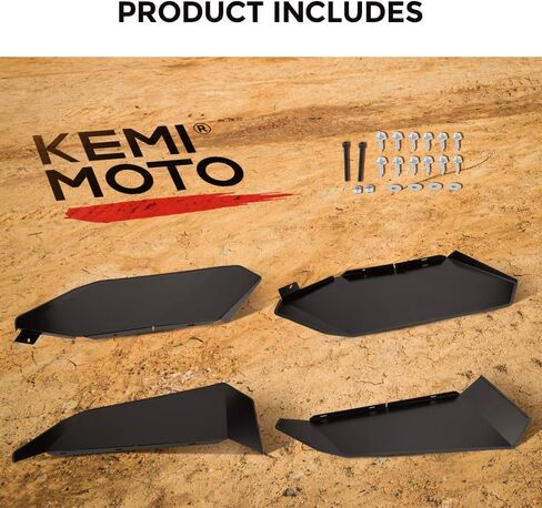 KEMIMOTO X3 Aluminum Lower Half Door Panel Inserts, kemimoto X3 Door Panels compatible with Can Am Maverick X3 Max XRS XDS 2017 2018 2019 2020 2021 2022 2023 2024 in Saudi Arabia