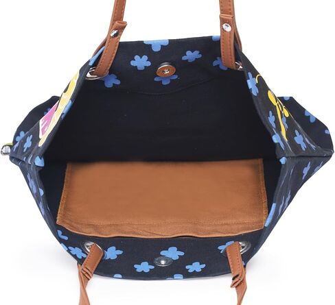 Premium Canvas Tote Bag/Magnetic Closure/Shopping Bag, Office Travel & Daily Use in Saudi Arabia