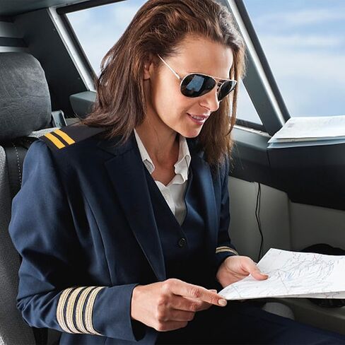 WEBEEDY 4 Pairs Professional Pilot Uniform Epaulets Airlines Pilot Epaulets Captain Uniform Epaulets Traditional Shoulder Boards with 2 Bars Gold Stripes in Saudi Arabia