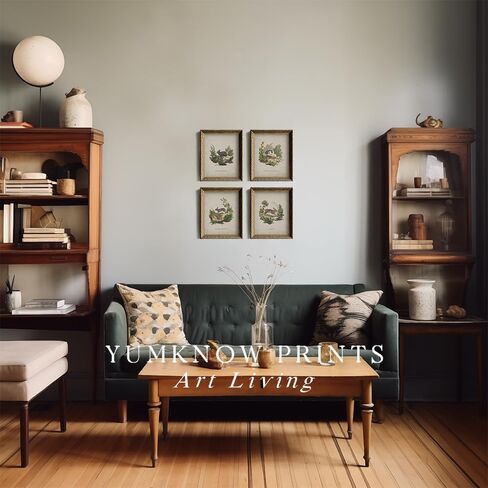 لوحة فنية جدارية على شكل أرنب عتيق - مجموعة طباعة ملصق أرنب عيد الفصح الربيعي - ديكور بيض عيد الفصح للمزرعة الحديثة لغرفة النوم وغرفة المعيشة - ديكور ريفي فرنسي ريفي - هدية حرفية للنساء in Kuwait