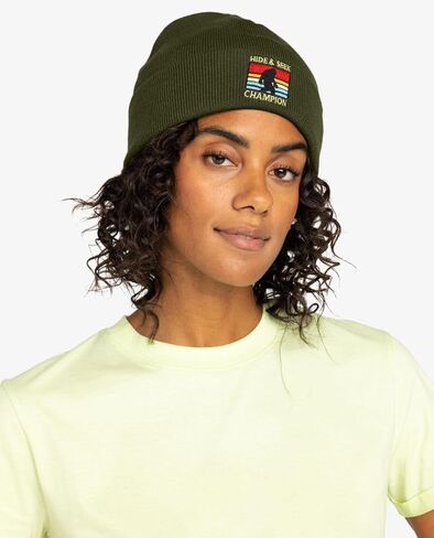 Bigfoot Sasquatch Beanie - Warm Winter Knit Cuffed Beanie for Daily Style - Bigfoot Gifts for Christmas & New Year in Kuwait