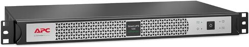 APC Smart-UPS 500VA Lithium Ion UPS مع SmartConnect، SCL500RM1UC، خط تفاعلي، UPS موجة جيبية، مصدر طاقة غير منقطع قصير العمق 120 فولت in Saudi Arabia