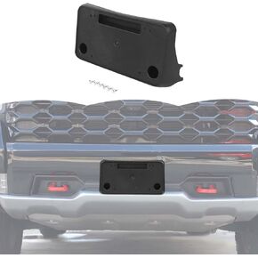 RT-TCZ License Plate Holder Front License Plate Frame Mount Bracket Accessories for Chevy Silverado ZR2 2022 2023 2024