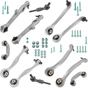 TRQ Front Steering & Suspension Kit Compatible with 2002-2005 Audi A4 A4 Quattro 2004-2005 S4