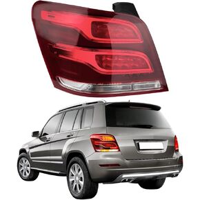 Passenger Side LED Tail Light Assembly Fit for Mercedes Benz GLK250 GLK300 GLK350 2013 2014 2015, Rear Right Taillight, X204 Taillamp Set
