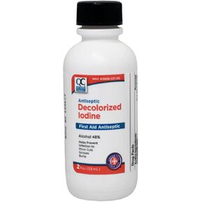 Quality Choice Iodine Decolorized 2OZ