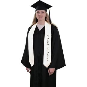 Unisex Valedictorian Graduation Stole