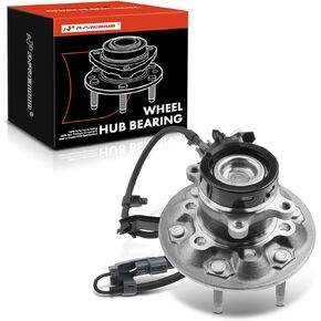 A-Premium Front Left Wheel Bearing and Hub Assembly with ABS & 6-Lug Compatible with Chevrolet Colorado 2004-2008 & GMC Canyon 2004-2008 & Isuzu i-280 2006, i-290/i-370 2007-2008