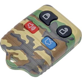 Dorman 13607GNC Keyless Entry Transmitter Cover Compatible with Select Ford/Lincoln/Mercury Models, Green Woodland Camouflage