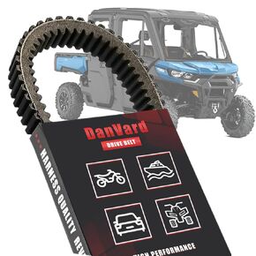 Drive Belt Compatible with Cam-am Defender HD10 HD8 Maverick X3 MAX X RS Turbo R XDS XMR 2017+ Models| Heavy Duty CVT Belt Replace 422280652 422280651 420280651 417300383