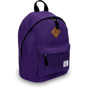 Everest Vintage Backpack, Black, One Size