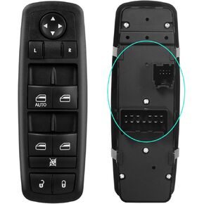 Master Power Window Control Switch for 2011-2016 Dodge Journey 11 12 13 14 15 16 68084001AD 68084001AC 68084001AB, 8+13 PINS, Driver Side Door Lock Window Master Switch Controller