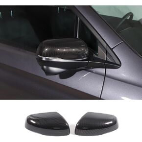 Door Rear View Mirror Cover Compatible with Honda Pilot 2016-2022/ Ridgeline 2020-2023/ Passport 2019-2023, Side Door Rear View Mirror Cover Cap Exterior Accessories (Piano Black)