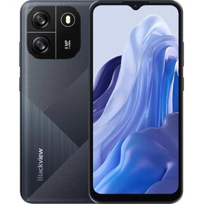 Blackview Wave 6C Unlocked Android Phones, Android 13 Smartphones, 6.52" HD+, 5100mAh 10W Fast, Octa-Core 4GB+32GB/SD 1TB Smart Phone, 8MP+5MP, 3 Card Slots, Face ID Unlock Phone, 4G Dual SIM Phone