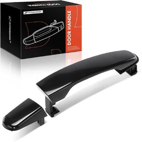 A-Premium Front Right or Rear Exterior Door Handle Compatible with Chevrolet Equinox 2005-2009, Malibu 2004-2008, HHR 2006-2011 & Suzuki XL-7 2007-2009 & Pontiac G6 2005-2010, Torrent, Smooth Black