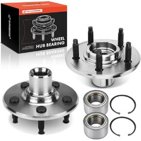 A-Premium 2 x Rear Wheel Hub Assembly with 5-Lug Compatible with Ford Explorer 2002-2010, Explorer Sport 2002-2003, Explorer Sport Trac 2007-2010