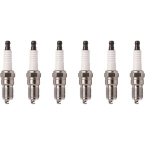 ENA Set of 6 Spark plug for SP413 AGSF32N Compatible with Ford Lincoln Mercury Merkur Crown Victoria Grand Marquis Ranger E-250 Expedition Explorer F-150 F-250 Town Car Sable 1998-2011 V6 3.0L 4.6L