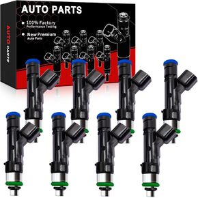 Fuel Injectors Fit for:-Ford F150 2007 2008, F250/F350 Super Duty 2007 2008 2009 2010, for:-Lincoln Mark LT 2007 2008 5.4L, OE#0280158138, 0280158138, 62402,62402, 7C3Z9F593A(8Pcs)