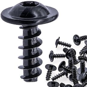Rexka 20pcs M5.2-2.2×14mm Torx Truss Head Door Trim Panel Pillar Trim Screw for VW Audi N90829803 A3 A4 A5 A6 Golf Jetta -Pillar Molding/Interior Quarter/Radio Speaker/Retaining Bracket/Trunk Side.