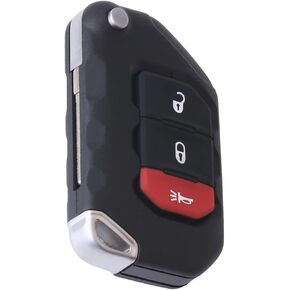 OCESTORE Car Key Fob Keyless Control Entry Remote 3 Button Vehicles Replacement Compatible with Wrangler Gladiator OHT1130261 68416782AA