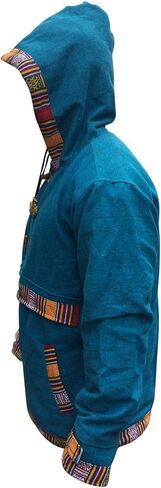 Shopoholic Fashion Mens Cotton woffle Fleece Lined Pull Over in Saudi Arabia