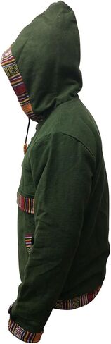 Shopoholic Fashion Mens Cotton woffle Fleece Lined Pull Over in Kuwait