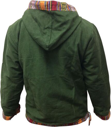 Shopoholic Fashion Mens Cotton woffle Fleece Lined Pull Over in Kuwait