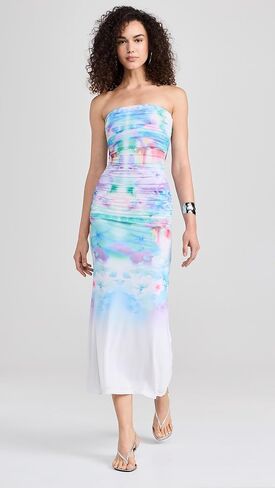 فستان شارلوت تيوب للسيدات من AFRM بطول الكاحل بالكامل in Kuwait