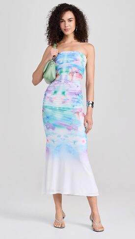 فستان شارلوت تيوب للسيدات من AFRM بطول الكاحل بالكامل in Kuwait