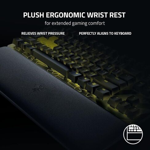 Razer Huntsman Mini (Red Switch) - Compact 60% Gaming Keyboard (Linear Optical Switches, Doubleshot PBT Keycaps, Removable USB-C Cable) QWERTY US Layout | Black in Saudi Arabia