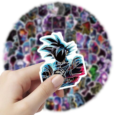 101pcs Anime makima Stickers for Water Bottle， Waterproof Chainsaw Man Decals for Laptop，Computer，Phone Case，Car，Guitar，Bumper，Skateboard，Gifts for Adults Teens in Saudi Arabia