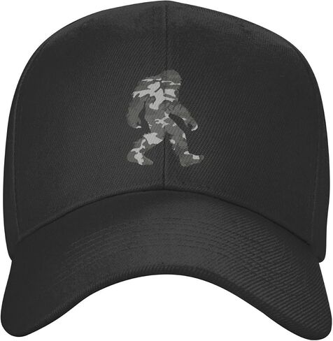 Bigfoot Baseball Cap for Men Women Adjustable Classic Dad Hat Trucker Cap for Running Outdoor Activities Snapback Hat in Saudi Arabia