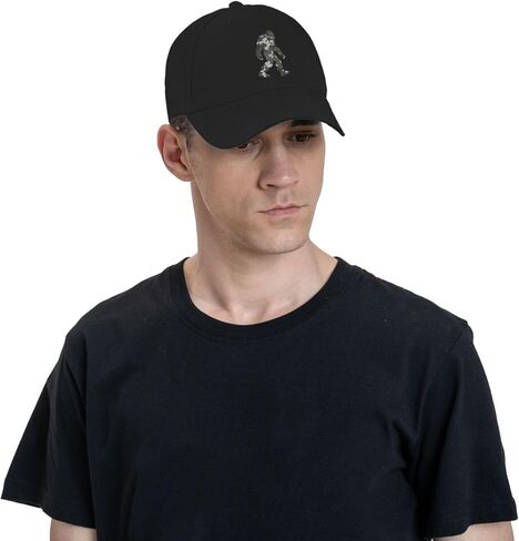 Bigfoot Baseball Cap for Men Women Adjustable Classic Dad Hat Trucker Cap for Running Outdoor Activities Snapback Hat in Saudi Arabia
