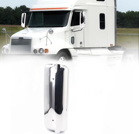 مجموعة غطاء مرآة كروم TORQUE بديلة لـ 1996-2004 Freightliner Century Columbia Semi Trucks Driver الجانب الأيسر LHD الركاب الجانب الأيمن RHD (TR034-L TR034-R) in Kuwait