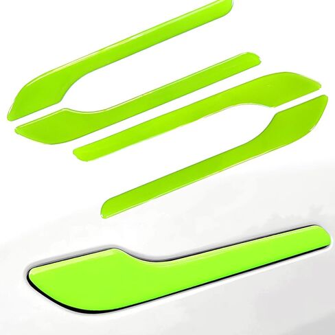 4 pcs Door Handle Covers Compatible with Model 3 and Model Y. Decoration & Protection Accessories for Tesla. (Pink) in Kuwait