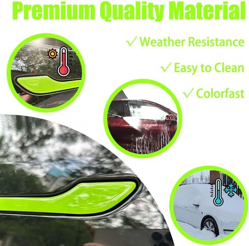 4 pcs Door Handle Covers Compatible with Model 3 and Model Y. Decoration & Protection Accessories for Tesla. (Pink) in Kuwait