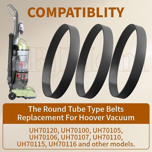 New - (4) Vacuum Belt for Dirt Devil Style 5 Belt Part #1LU0310X00 in Saudi Arabia