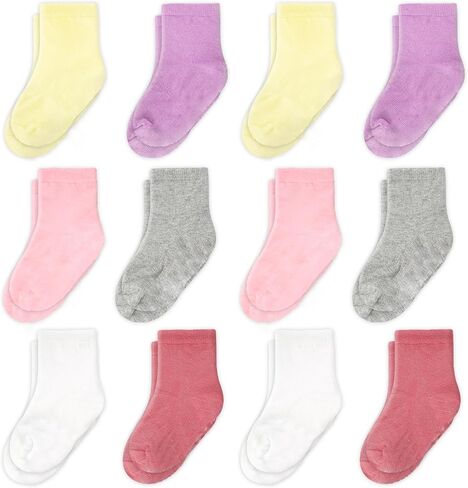 CozyWay Toddler Socks Baby Socks Kids Socks Kids Crew Socks in Kuwait