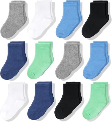 CozyWay Toddler Socks Baby Socks Kids Socks Kids Crew Socks in Kuwait